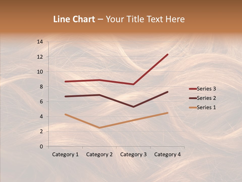 Hairstyle Woman Tangled PowerPoint Template