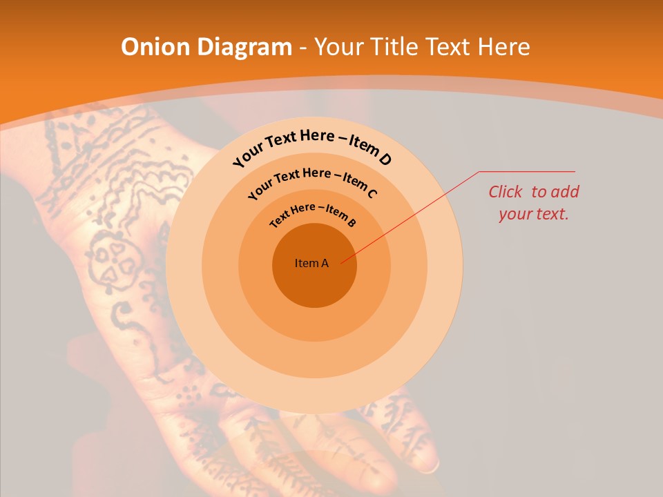 Cultural Hand Asian PowerPoint Template