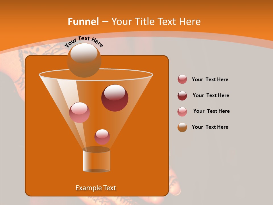 Cultural Hand Asian PowerPoint Template