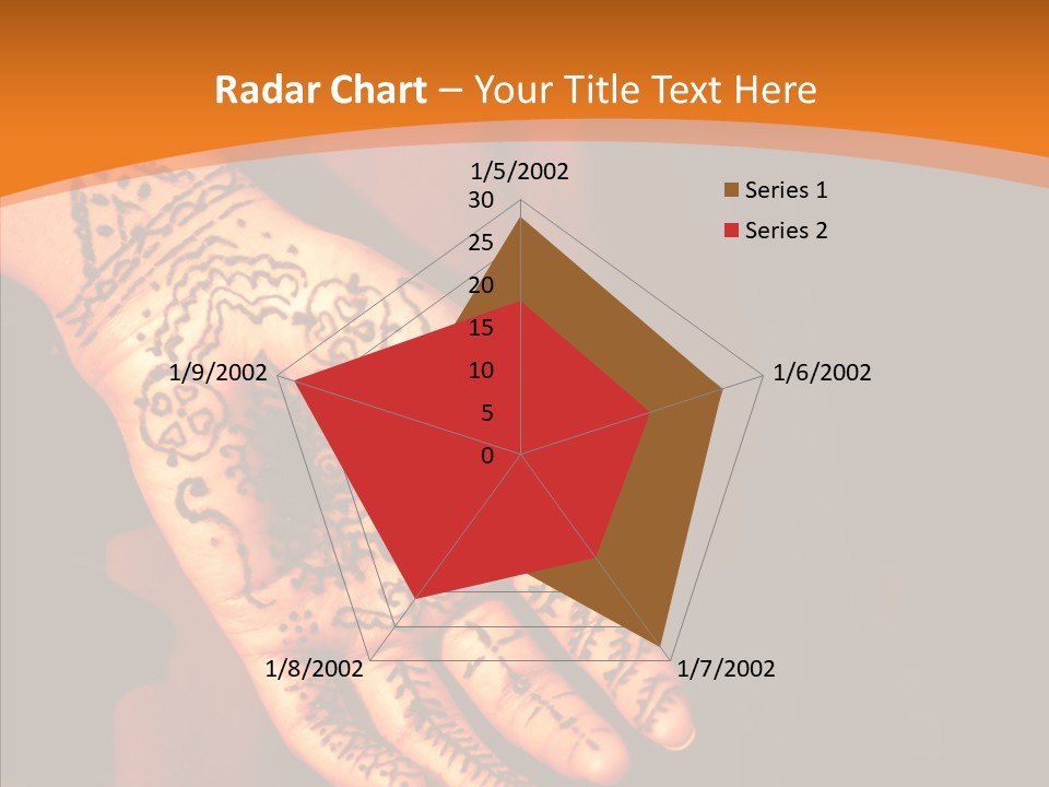 Cultural Hand Asian PowerPoint Template
