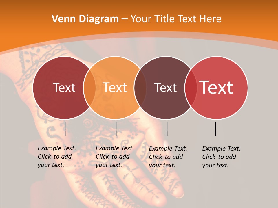 Cultural Hand Asian PowerPoint Template