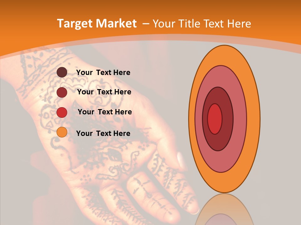 Cultural Hand Asian PowerPoint Template