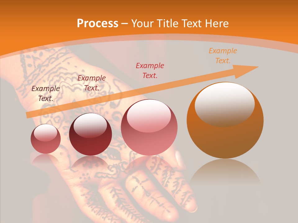 Cultural Hand Asian PowerPoint Template