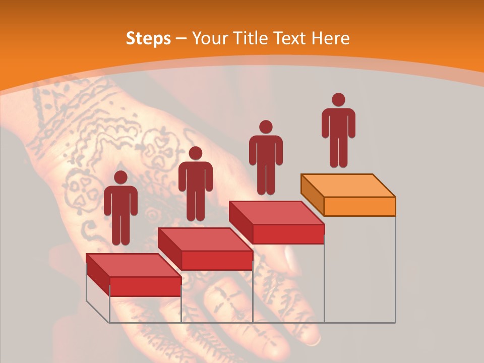 Cultural Hand Asian PowerPoint Template