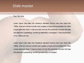 Barbell Y Train PowerPoint Template