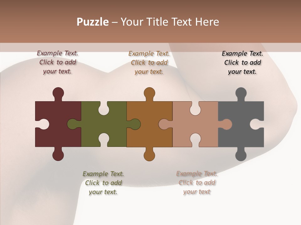 Barbell Y Train PowerPoint Template