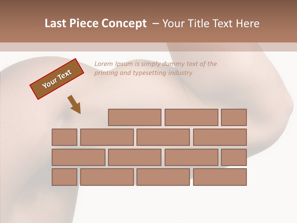 Barbell Y Train PowerPoint Template