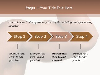 Barbell Y Train PowerPoint Template