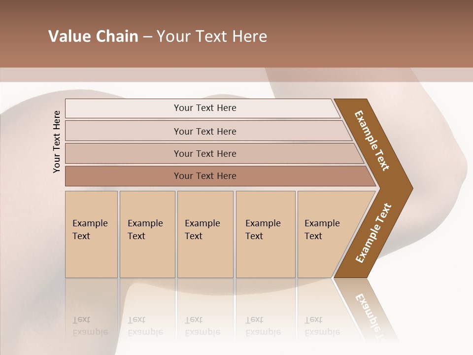 Barbell Y Train PowerPoint Template