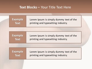 Barbell Y Train PowerPoint Template