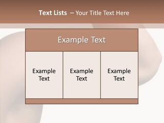 Barbell Y Train PowerPoint Template