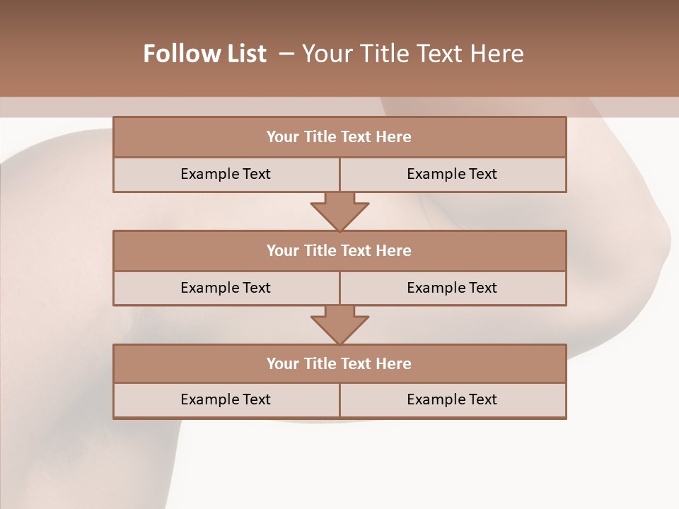 Barbell Y Train PowerPoint Template