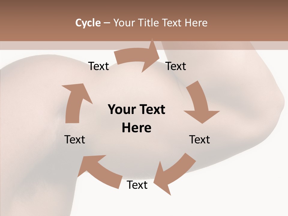 Barbell Y Train PowerPoint Template