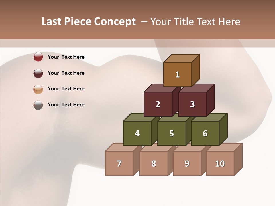 Barbell Y Train PowerPoint Template