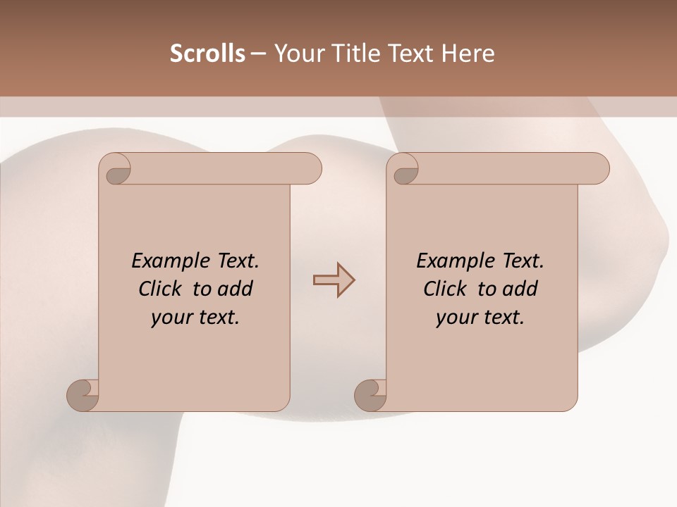 Barbell Y Train PowerPoint Template