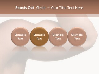 Barbell Y Train PowerPoint Template