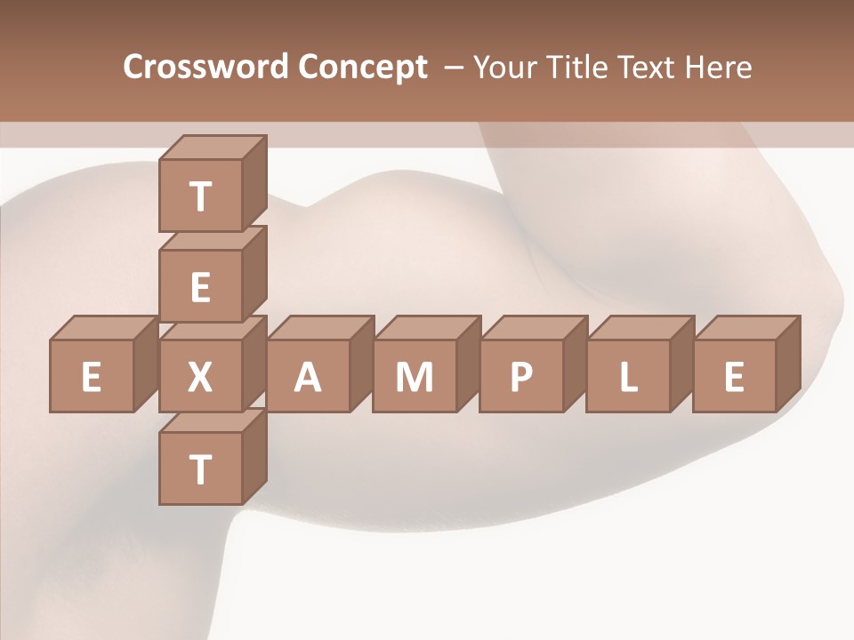 Barbell Y Train PowerPoint Template
