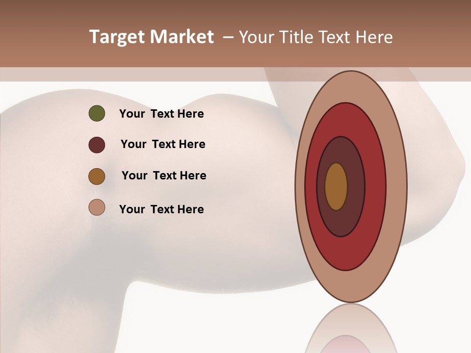Barbell Y Train PowerPoint Template