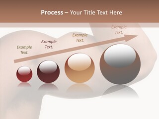 Barbell Y Train PowerPoint Template