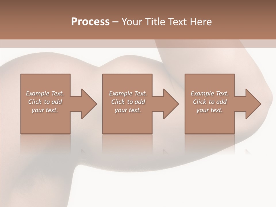 Barbell Y Train PowerPoint Template
