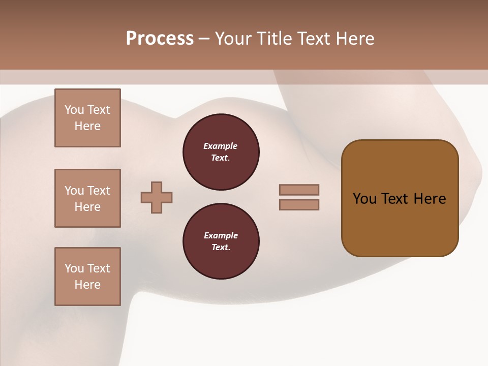 Barbell Y Train PowerPoint Template