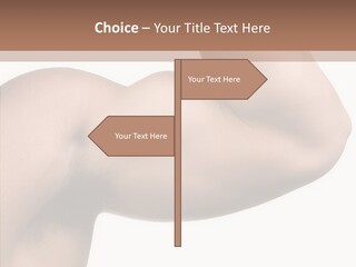 Barbell Y Train PowerPoint Template