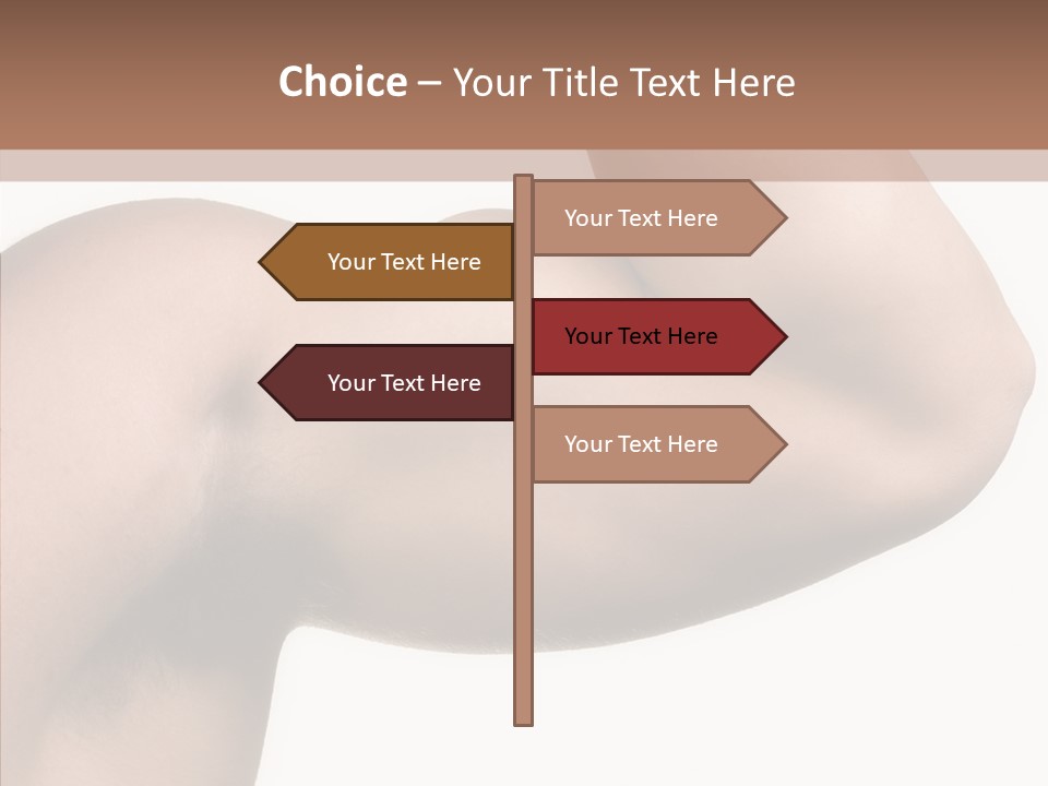 Barbell Y Train PowerPoint Template
