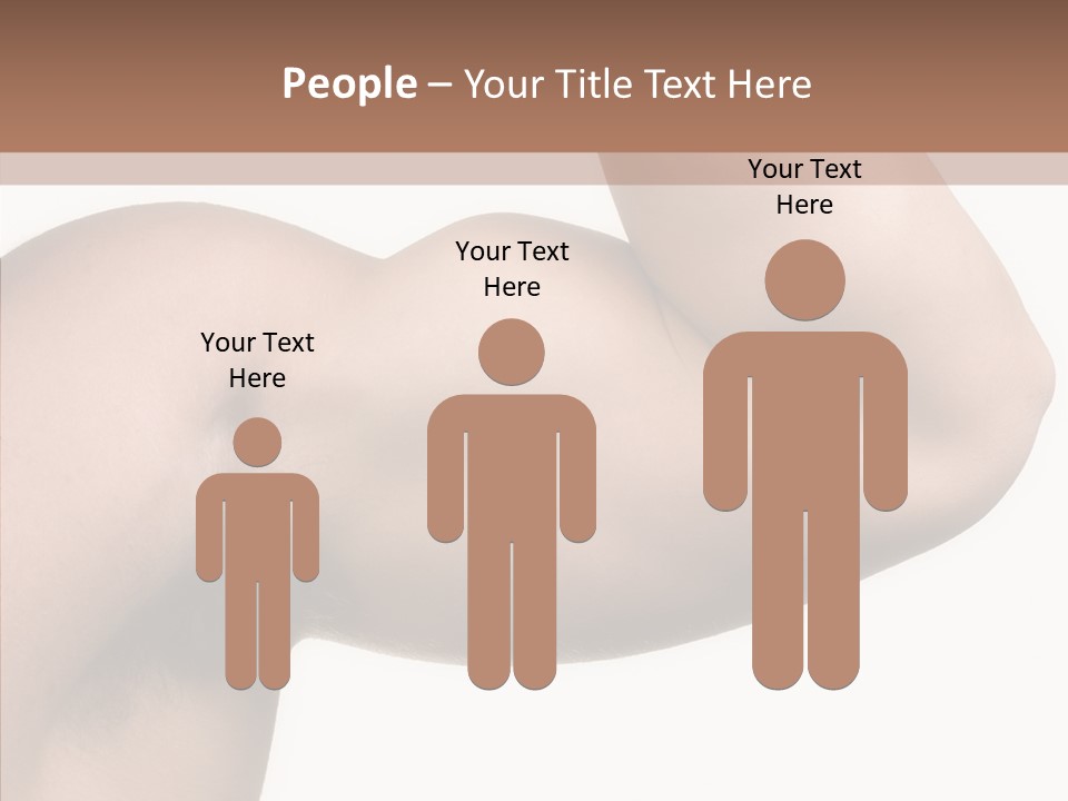 Barbell Y Train PowerPoint Template