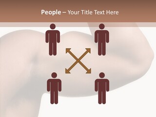 Barbell Y Train PowerPoint Template