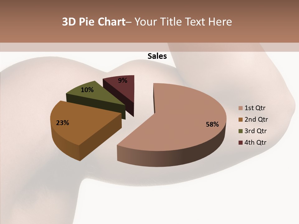 Barbell Y Train PowerPoint Template