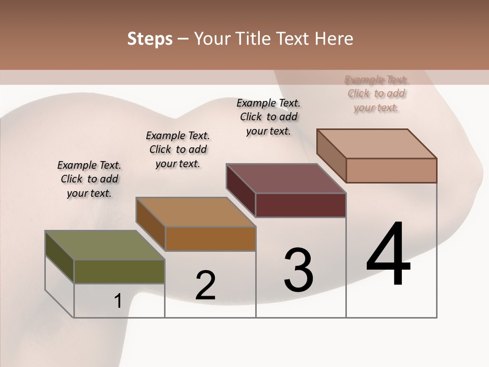 Barbell Y Train PowerPoint Template