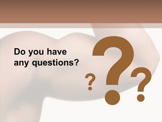Barbell Y Train PowerPoint Template
