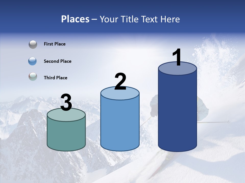 Red Winter Sliding PowerPoint Template
