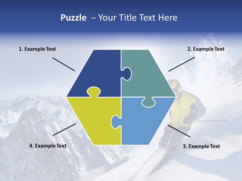 Red Winter Sliding PowerPoint Template