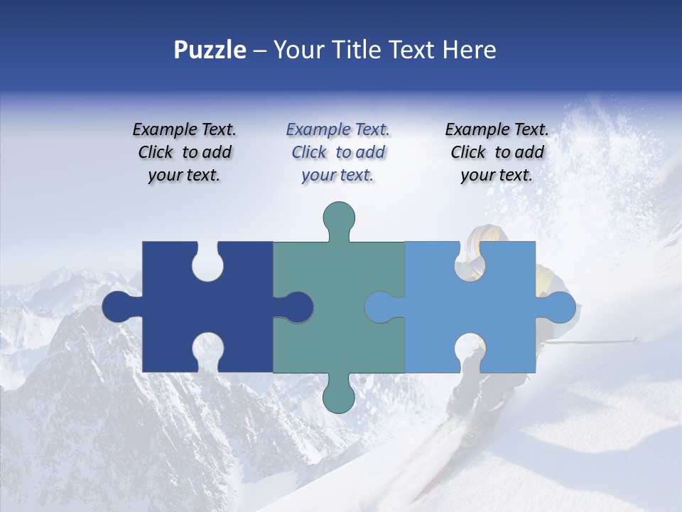 Red Winter Sliding PowerPoint Template