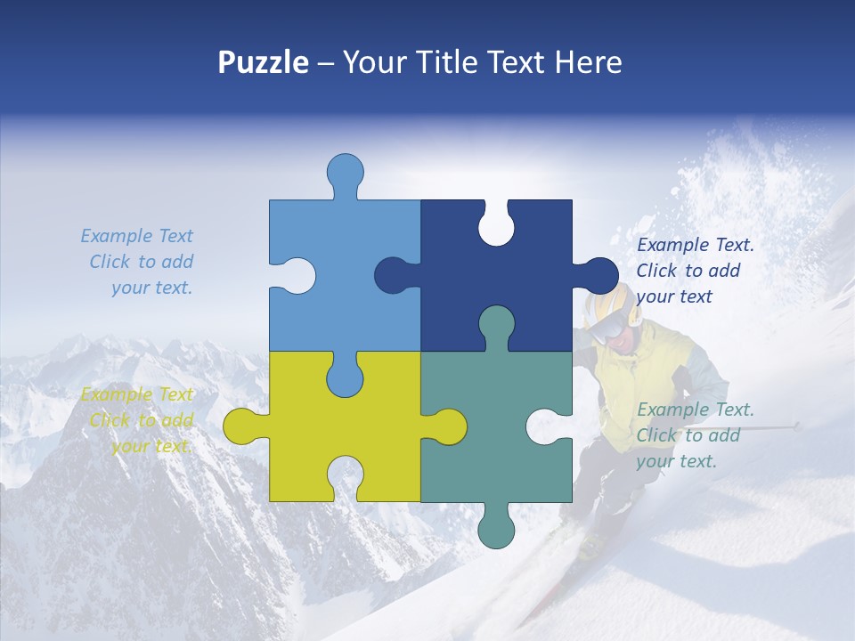 Red Winter Sliding PowerPoint Template