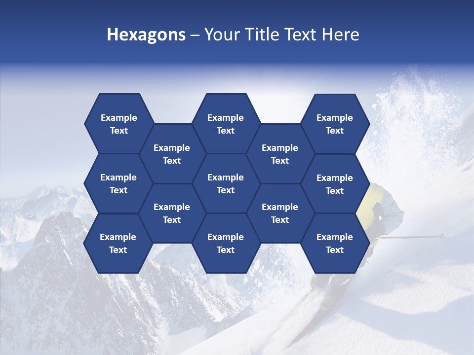 Red Winter Sliding PowerPoint Template