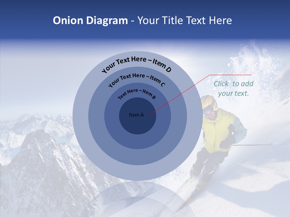 Red Winter Sliding PowerPoint Template