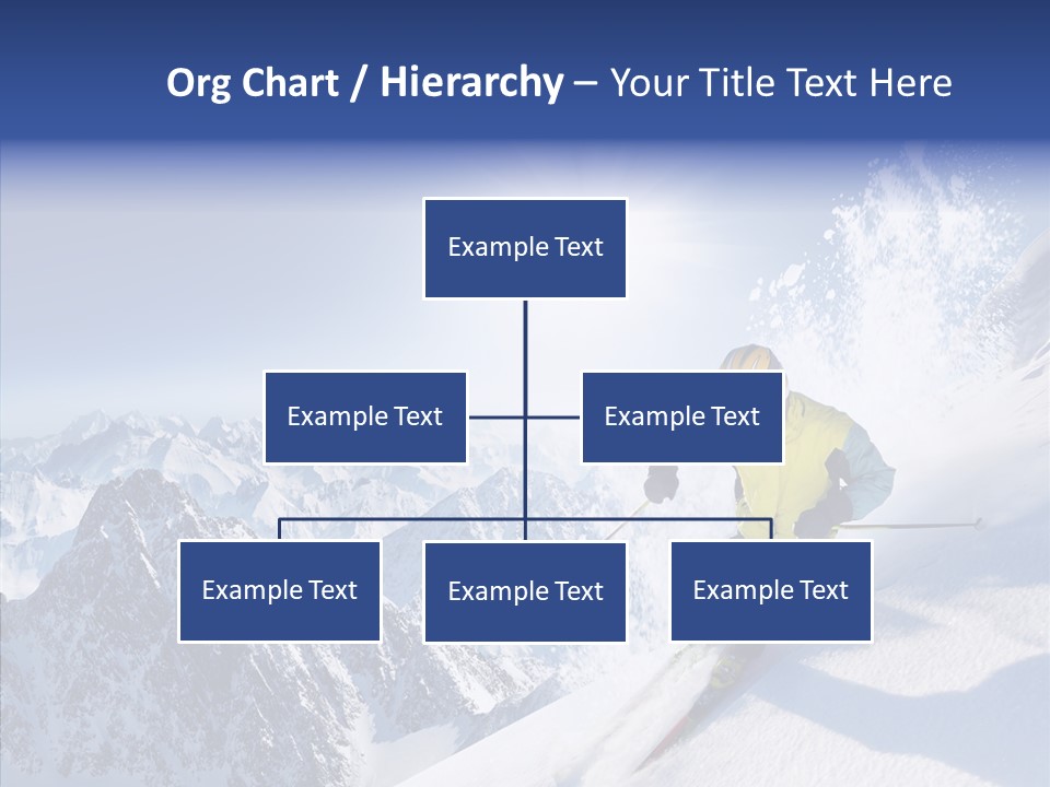 Red Winter Sliding PowerPoint Template