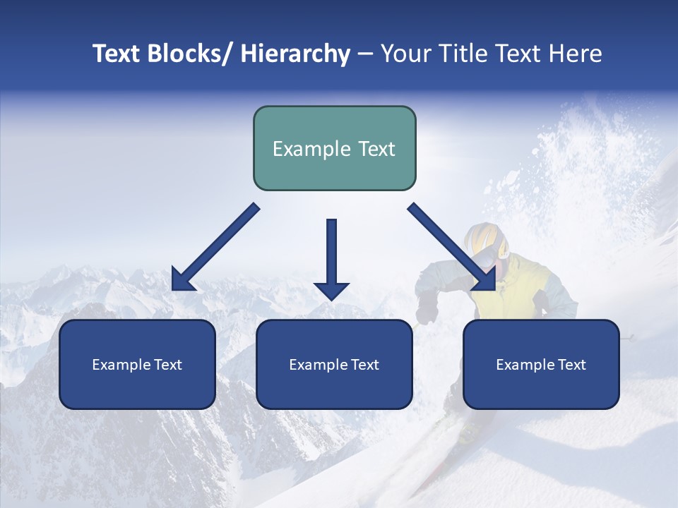 Red Winter Sliding PowerPoint Template
