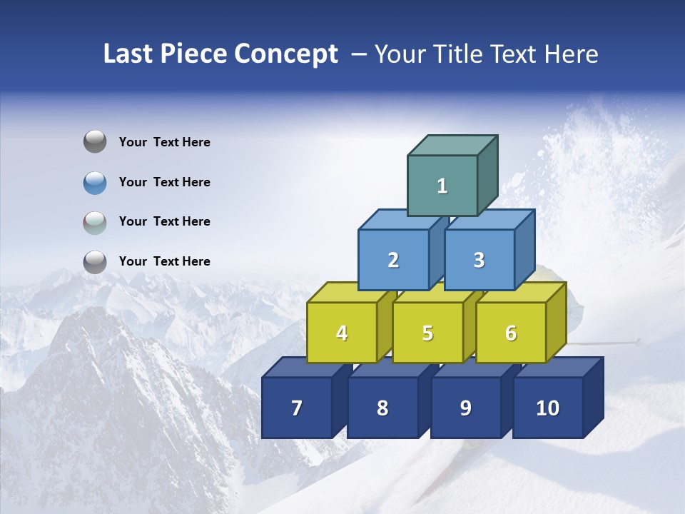 Red Winter Sliding PowerPoint Template