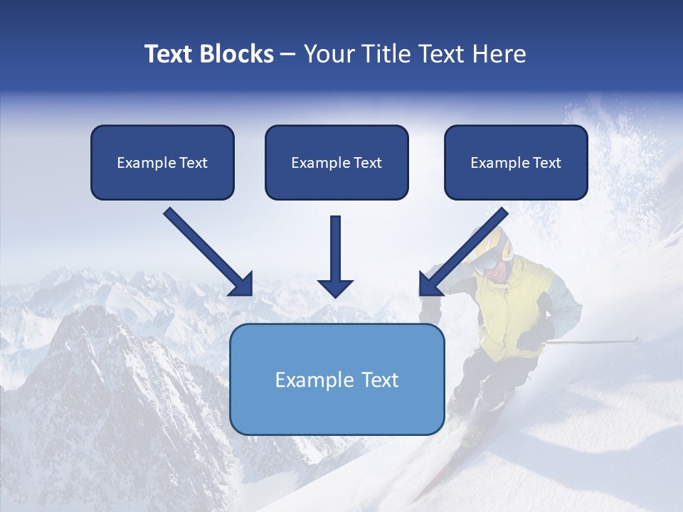 Red Winter Sliding PowerPoint Template