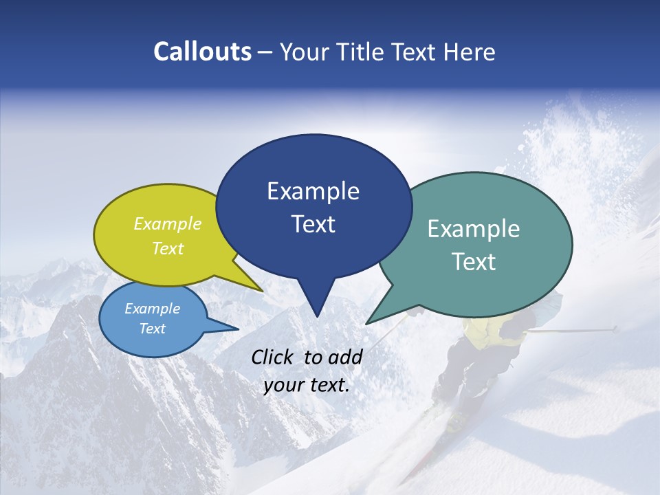Red Winter Sliding PowerPoint Template