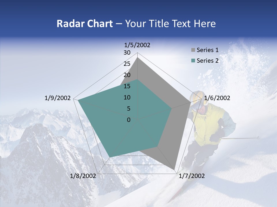 Red Winter Sliding PowerPoint Template