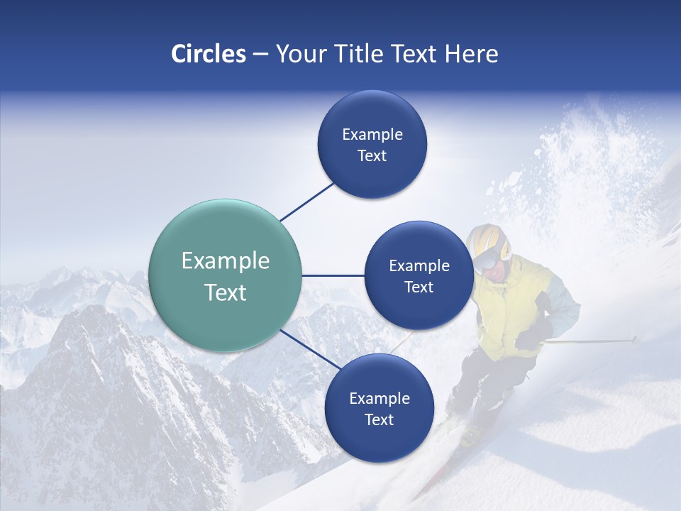 Red Winter Sliding PowerPoint Template