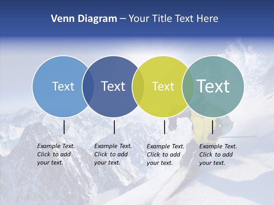 Red Winter Sliding PowerPoint Template