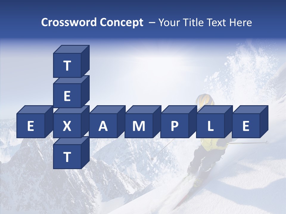 Red Winter Sliding PowerPoint Template