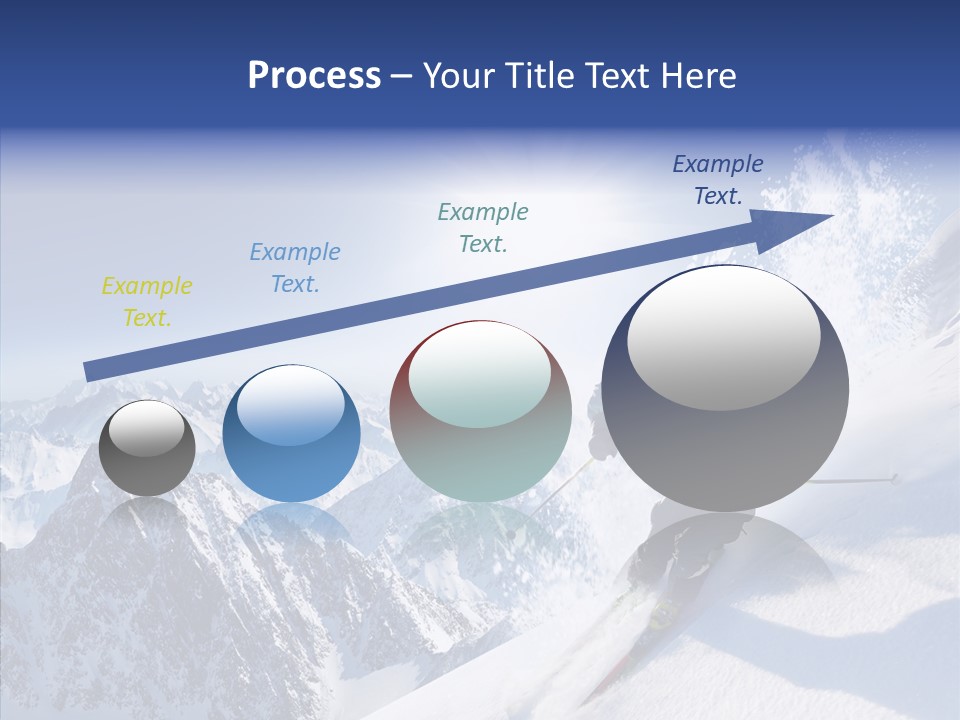 Red Winter Sliding PowerPoint Template