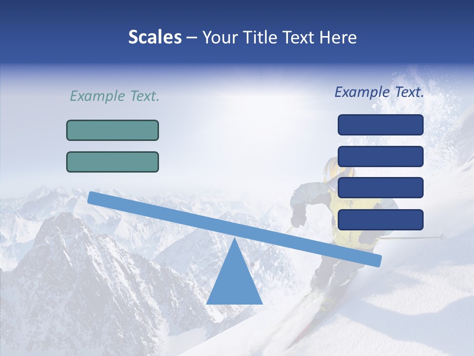 Red Winter Sliding PowerPoint Template