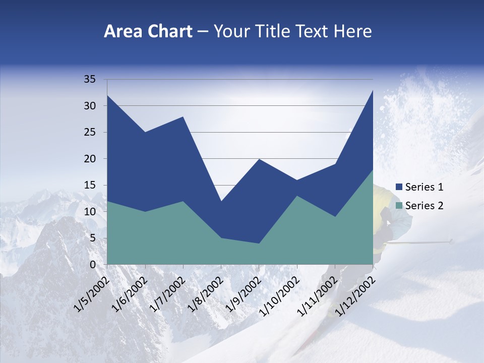Red Winter Sliding PowerPoint Template
